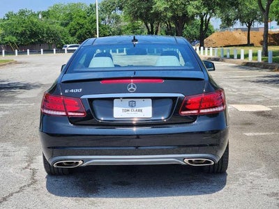 2016 Mercedes-Benz E-Class E 400