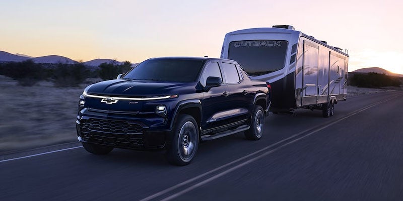 2024 Silverado EV Towing Trailer